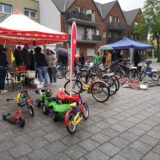 Fahrradbörse auf dem Katharinenplatz in Ascheberg