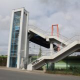 Der Fahrstuhl an der Caroline-Brücke in Holzwickede.