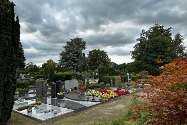 Der Friedhof am Südring in Werne