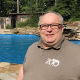 Zoo-Direktor Dr. Frank Brandstätter vor der alten Robbenanlage im Zoo Dortmund
