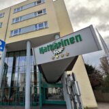 Die Frontansicht des Katharinen Hofs in Unna.