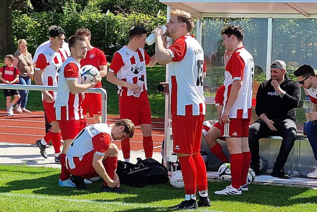 Pause beim TuS Hemmerde.