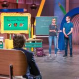 Andrea Gößlinghoff und Matthias Geenen aus Dortmund präsentieren in der „Höhle der Löwen“ ihre Lernsoftware „Sag es auf Deutsch“.