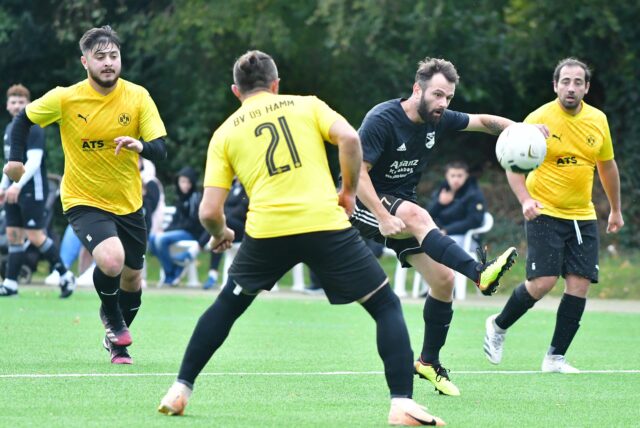 Spielszene zwischen BV Hamm und Eintracht Werne