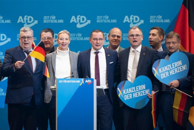 Das Bundesamt für Verfassungsschutz stuft die AfD als gesichert rechtsextremistisch ein.