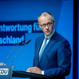 Friedrich Merz am Rednerpult