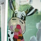 Hinter diesem Sichtschutz an der Hauptstraße entsteht die neue Kuhbar für Holzwickede.
