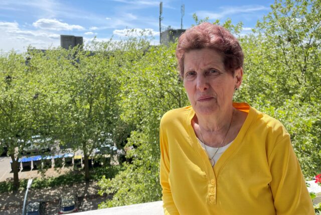 Barbara Albert (73) raubt der Krähenlärm die letzten Kräfte.
