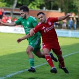 Serdar Bingöl im Zweikampf.