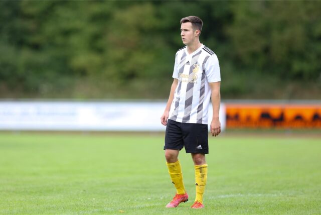 Tim Taeger im Trikot von Eintracht Werne.