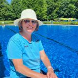 Dr. Annette Reeske ist Ehrenamtlerin beim Freibad Dellwig.