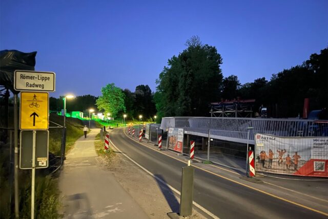 Baustelle an der Kamener Straße
