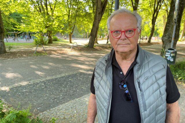 Dr. Paul Jankiewicz an der Allee in Holzwickede.