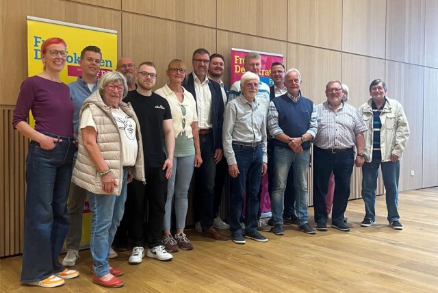 Kandidaten der FDP Holzwickede für die Kommunalwahl