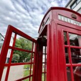 Die englische Telefonzelle in Holzwickede sieht wieder schick aus.