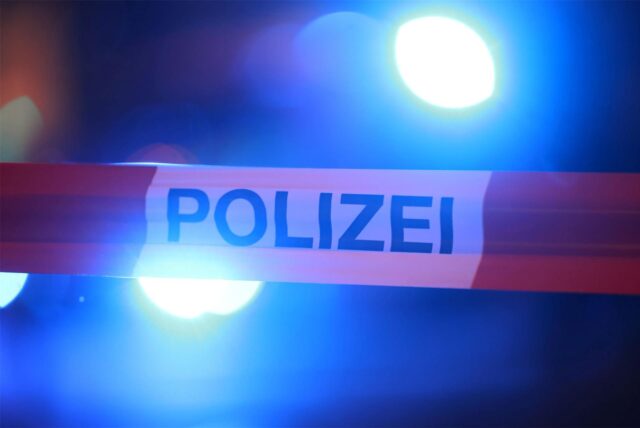 Absperrband der Polizei