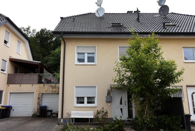 Eine Doppelhaushälfte auf der Alisostraße in Bergkamen.