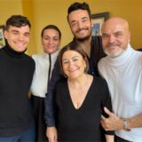 Mit Musik- und Kochtalenten ausgestattete Familie Zarrella: (von links) Stefano, Maria, Clementina, Giovanni und Bruno Zarrella.