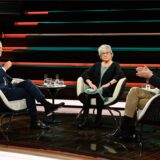 Von links: Markus Lanz, Dr. Barbara Seibert, Christian Lohmeyer