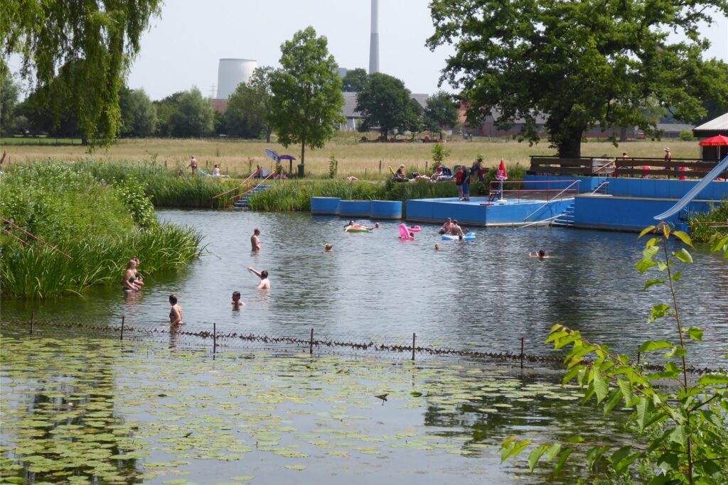 Das Naturfreibad Heil in Bergkamen Das Naturfreibad Heil in Bergkamen