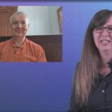 Fast 6000 Kilometer liegen zwischen beiden Gesprächspartnern: Peter Gresch, zugeschaltet aus Rhode Island in den USA, und Sylvia vom Hofe im Studio in Lünen.