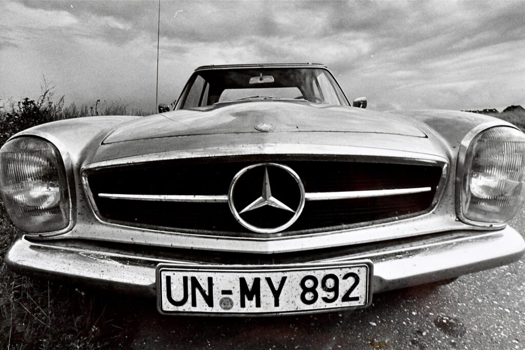 1978 bekam Günther Goldstein einen Mercedes 230 SL Pagode, der heute viel Geld bringen würde.