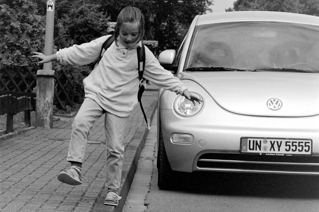 Eine Erinnerung an den Familien-Käfer der ersten Jahre: der Beetle.