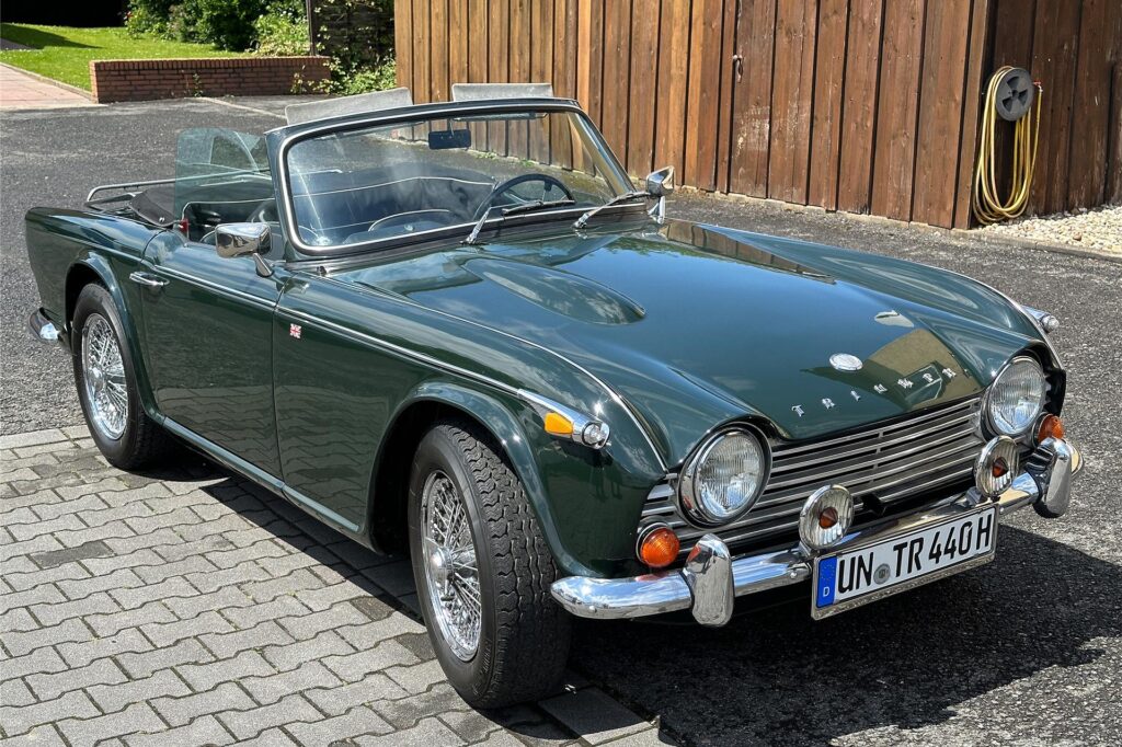 Der Triumph TR 4: Als Günther Goldstein ihn zum ersten Mal sah, war es Liebe auf den ersten Blick.