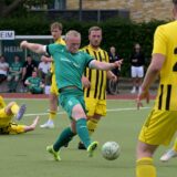 Robin Böllhoff am Ball.