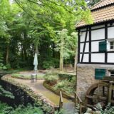 Das Ziel der Wanderung: Die Schlossmühle in Lippholthausen.