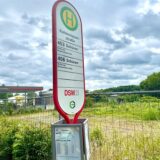 Der Bauzaun grenzt die Brachfläche an der Kohlensiepenstraße ab.