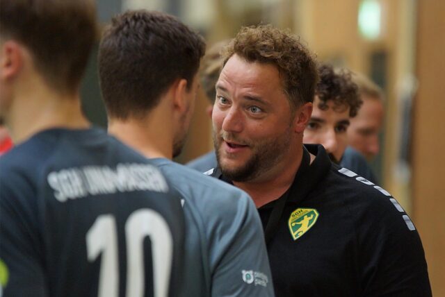 Sebastian Swoboda im Spielergespräch.