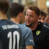 Sebastian Swoboda im Spielergespräch.