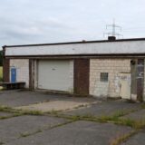 Eine alte Halle.