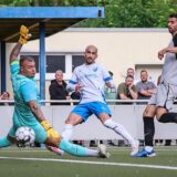 Spielszene FC Sarajevo-Bosna gegen BW Alstedde.