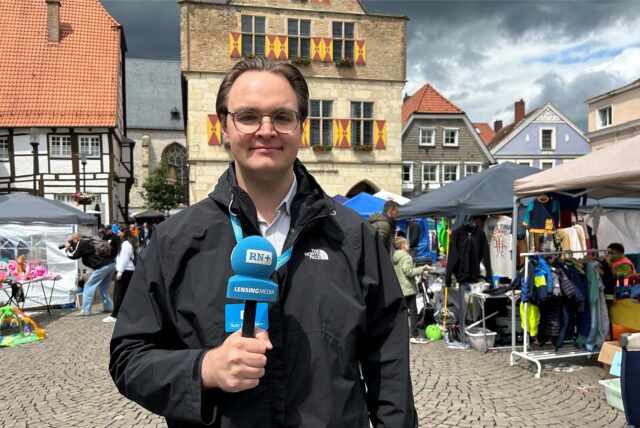 Ein Flohmarkt in Werne