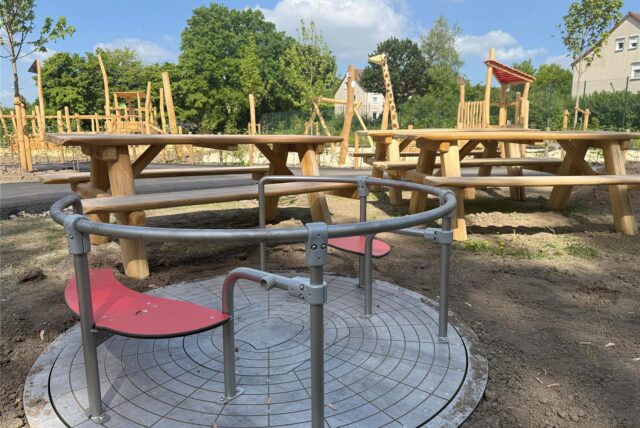 Der neue Spielplatz an der Waltroper Straße in Selm.