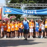 Der Start für die Schülerläufe.