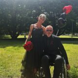 Foto vom Brautpaar Anita und Holger Nadolny