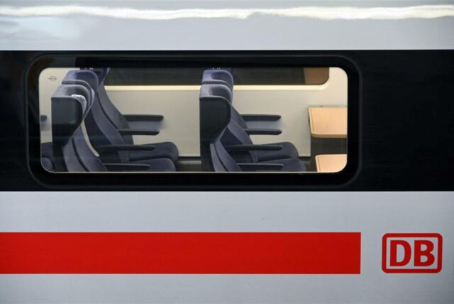 Ein Zug der Deutschen Bahn.