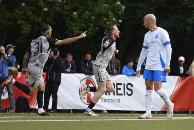 Sarajevo-Bosna jubelt im Spiel gegen BW Alstedde.