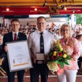 Thomas Temmann hat die Ehrenmedaille der Stadt Werne bekommen.
