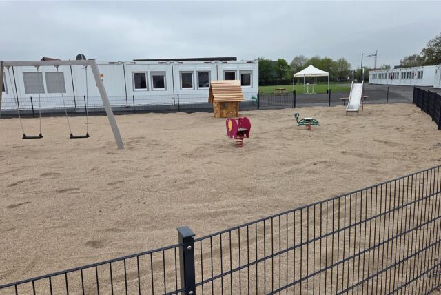 Die Flüchtlingsunterkunft Auf dem Takenkamp in Biemenhorst ist im Frühjahr eröffnet worden. Derzeit leben dort rund 80 Menschen aus unterschiedlichen Ländern.