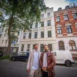 Önder Alsan und Denis Turgut haben das Haus in der Gerichtsstraße 15 kernsaniert.