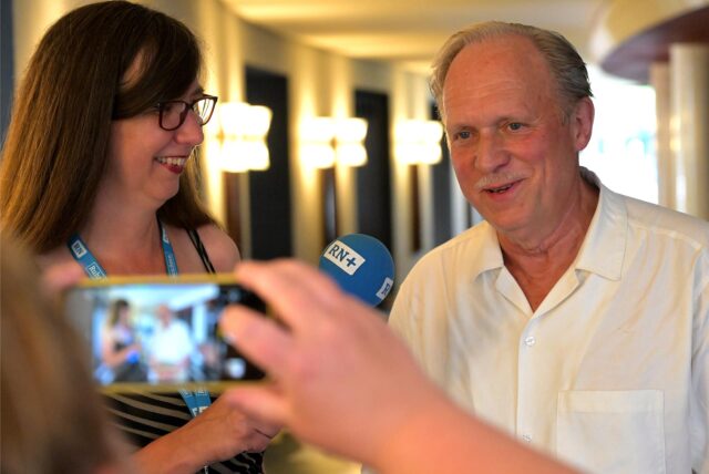 Sylvia von Hofe und Ulrich Tukur