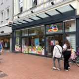 dm von außen in der Innenstadt von Lünen