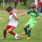 Kinder beim Fußballturnier des SV Stockum.