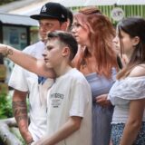 Der Dortmunder Zoo bietet geführte Abendspaziergänge an. Die Familie Josephs testen die Freizeitaktivität.