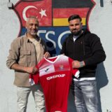 Görkem Gülpinar bei der Vorstellung des TSC Hamm.