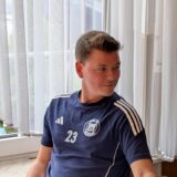Adri Bruggemann, Florian Clausmeier, Sebastian Kurt und Roman Spielfeld (v. links) bei der Kreispokalauslosung.